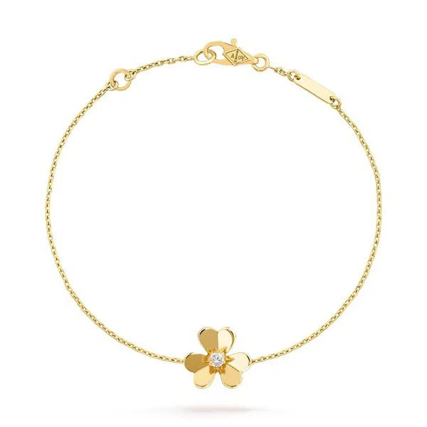 Frivole Gold Flower Bracelet