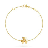Frivole Gold Flower Bracelet