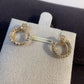 JUSTE EARRINGS GOLD DIAMONDS