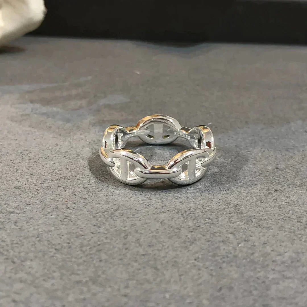 ENCHAINEE RING SILVER