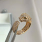 PANTHERE PINK GOLD DIAMOND RING