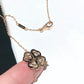 CLOVER MOP DIAMOND PINK GOLD NECKLACE