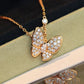 BUTTERFLY DIAMOND NECKLACE