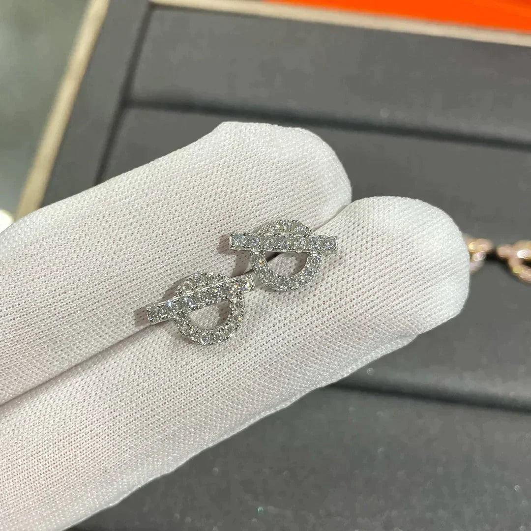 ECHAPPEE MINI DIAMOND STUD EARRINGS