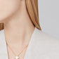 CLOVER PENDANT WHITE MOP NECKLACE