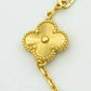 CLOVER GOLD BRACELET 5 MOTIFS