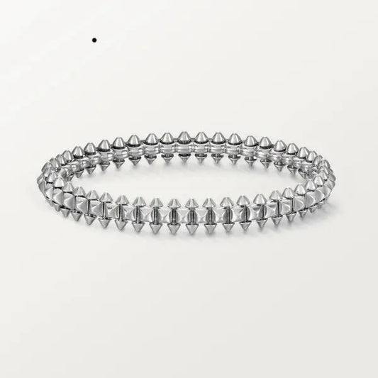 Clash Silver Bracelet