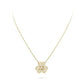 Flower Diamond Necklace