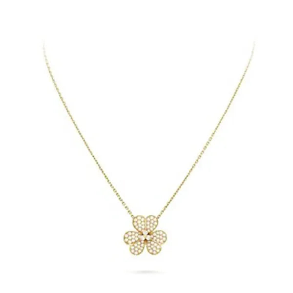 Flower Diamond Necklace