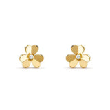 Frivole Gold Flower Earrings