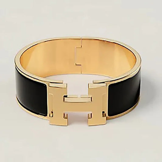 H Bracelet 18mm Gold