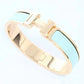 H Light Blue Bracelet