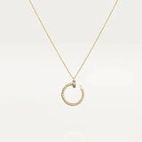 Juste Necklace Gold Diamonds