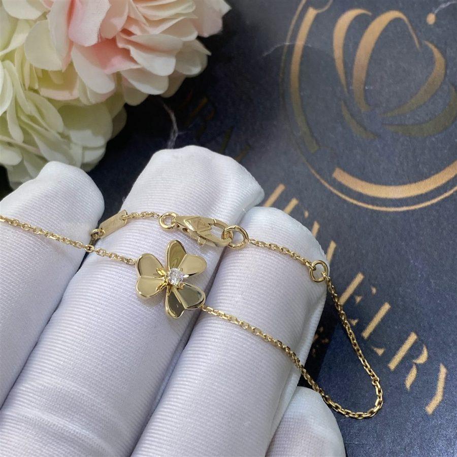 FRIVOLE GOLD FLOWER BRACELET