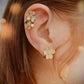 FRIVOLE GOLD FLOWER EARRINGS