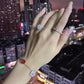 LUCKY SPRING PINK GOLD BRACELET 5 MOTIFS