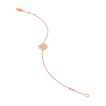 CLOVER PINK GOLD BRACELET