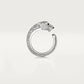 PANTHERE 5.5MM ALL DIAMOND RING