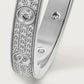 LOVE BRACELET 6.1MM DIAMOND-PAVED 10 BIG DIAMONDS