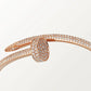 JUSTE BRACELET 3.5MM ALL DIAMONDS