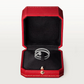 JUSTE RING 1.8MM SILVER DOUBLE ROW DIAMONDS